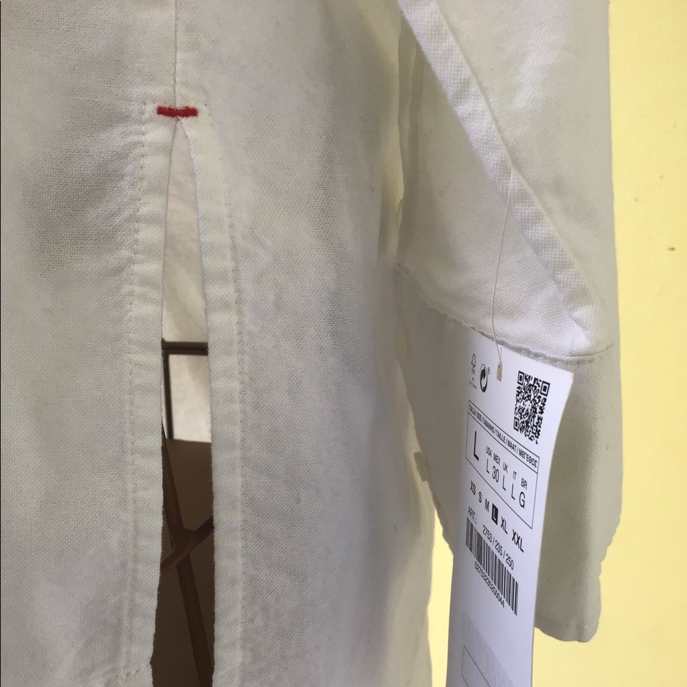 Zara basic women basic white shirt New with tag. - Picture 8 of 10